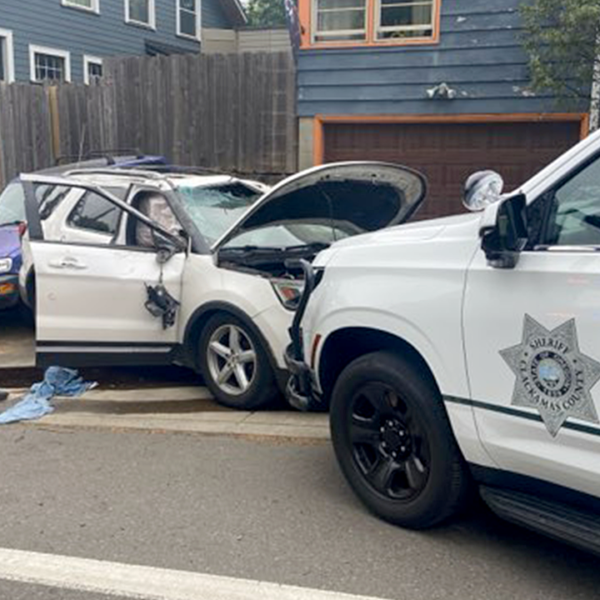Oregon housebreaking suspect crashes SUV throughout police chase, taken into custody