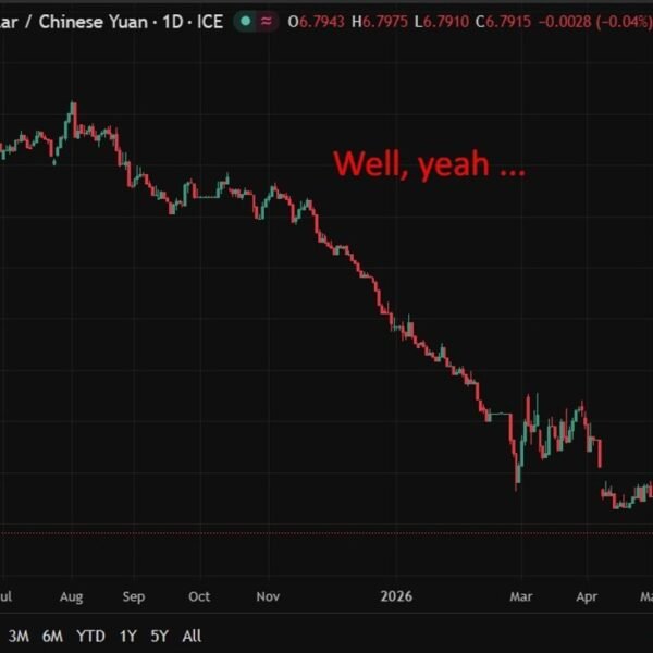 Goldman Sachs says yuan 20% undervalued, lifts forecasts to six.50 in a&hellip;