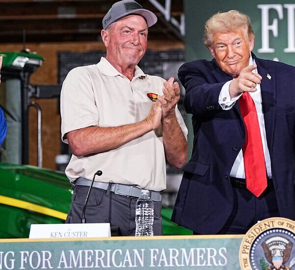 Trump Greets Farmers in Wisconsin, however Says He Could Be Home Watching…