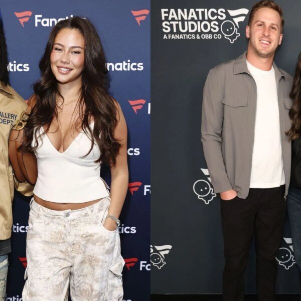 PICS: Jahmyr Gibbs’ GF Nicole Anderson posing in tiger-print bikini prime leaves…