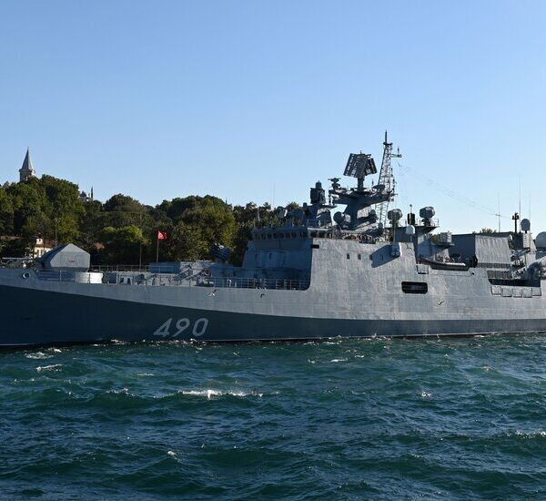 Russian Navy Ship Accused of Firing Warning Shots at U.Ok. Yacht