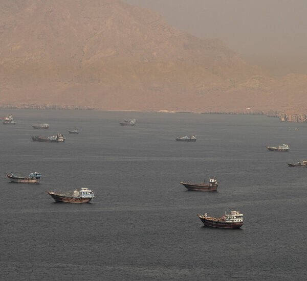Stranded Ships Hoping for Escape Find a Turbulent Strait of Hormuz