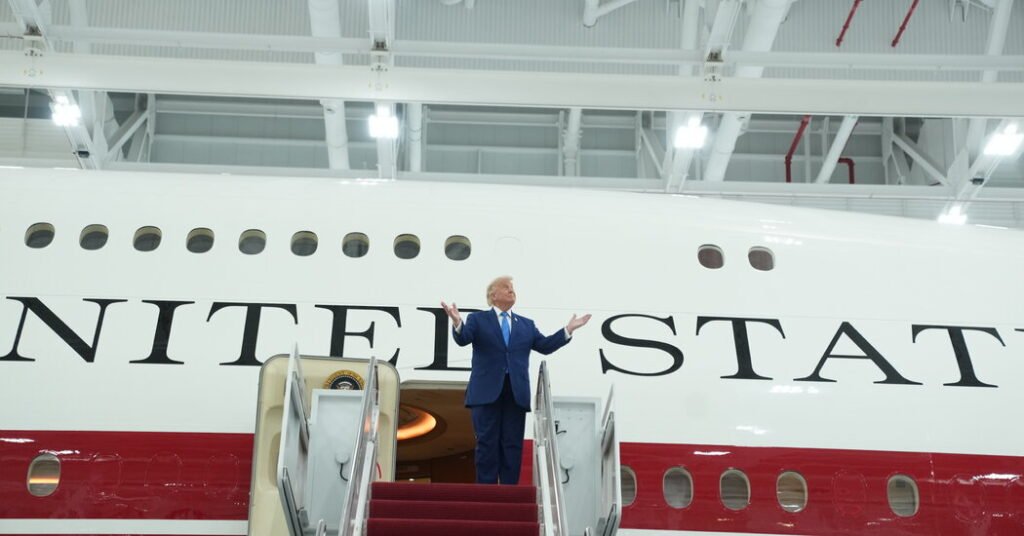 A New Air Force One, by way of Qatar, Nears Its First Presidential Flight
