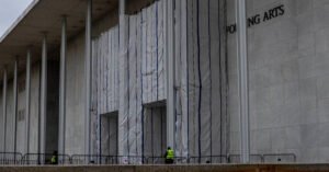 ‘A Literal Coverup’: What Is the Kennedy Center Hiding Behind Those Tarps?