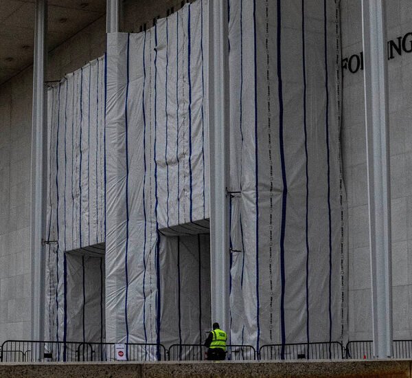 ‘A Literal Coverup’: What Is the Kennedy Center Hiding Behind Those Tarps?