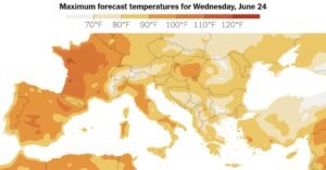 Europe Heat Wave Latest News: After France’s Hottest Day Ever, U.Okay. Approaches June Record