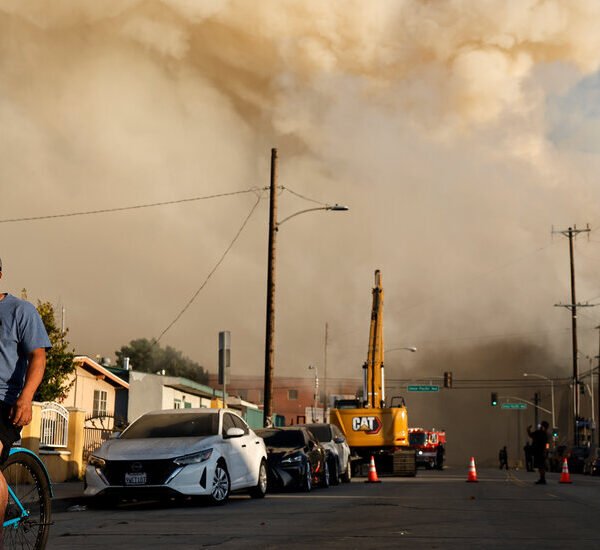 Boyle Heights Warehouse Fire Spreads Smoke Across Los Angeles