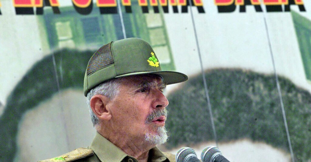Ramiro Valdés Menéndez, Architect of Cuba’s Surveillance State, Dies at 94