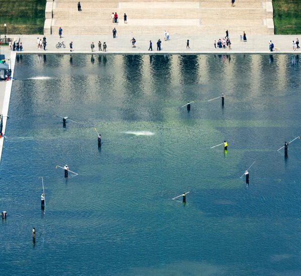 Trump Says Vandals Sabotaged the Reflecting Pool. Internal Documents Raise Doubts.