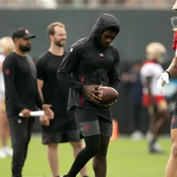 Reports: 49ers’ Brandon Aiyuk issued arrest warrant for rushing