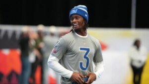 Cowboys WR George Pickens at group facility forward of minicamp