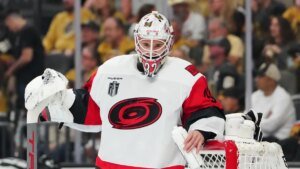 Hurricanes begin rookie Brandon Bussi for Game 4 of Stanley Cup Final