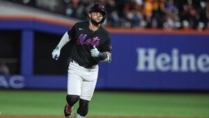 Bo Bichette’s six RBIs, grand slam helps Mets beat rival Braves