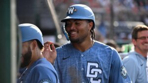 Can Royals decelerate Nationals, red-hot James Wood?