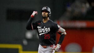 Twins’ Byron Buxton carries Energizer Bunny position into rematch vs. Rangers