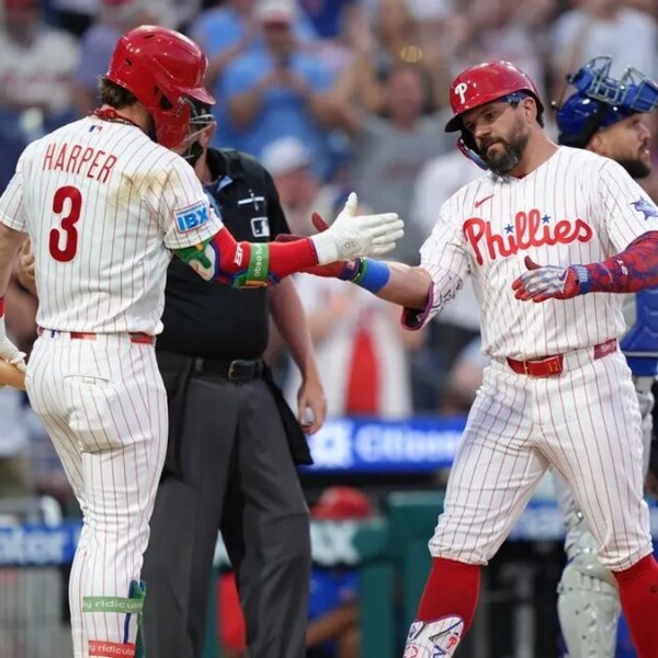 MLB roundup: Kyle Schwarber, Bryce Harper assist Phillies thrash Mets