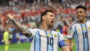 Argentina’s Lionel Messi breaks World Cup targets document vs. Austria
