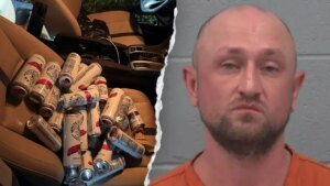 Florida man who allegedly had 34 open alcohol containers in automotive arrested for DUI