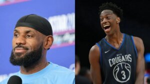 "None of us get starstruck" – AJ Dybantsa Delivers Backhanded Compliment About Facing LeBron James