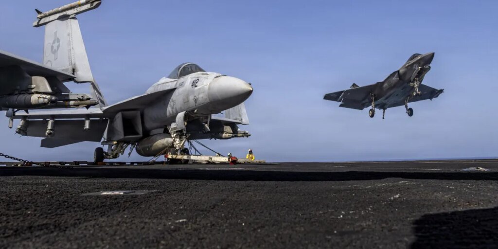 The Strait of Hormuz is splitting into U.S. and Iranian lanes even whereas combating intensifies
