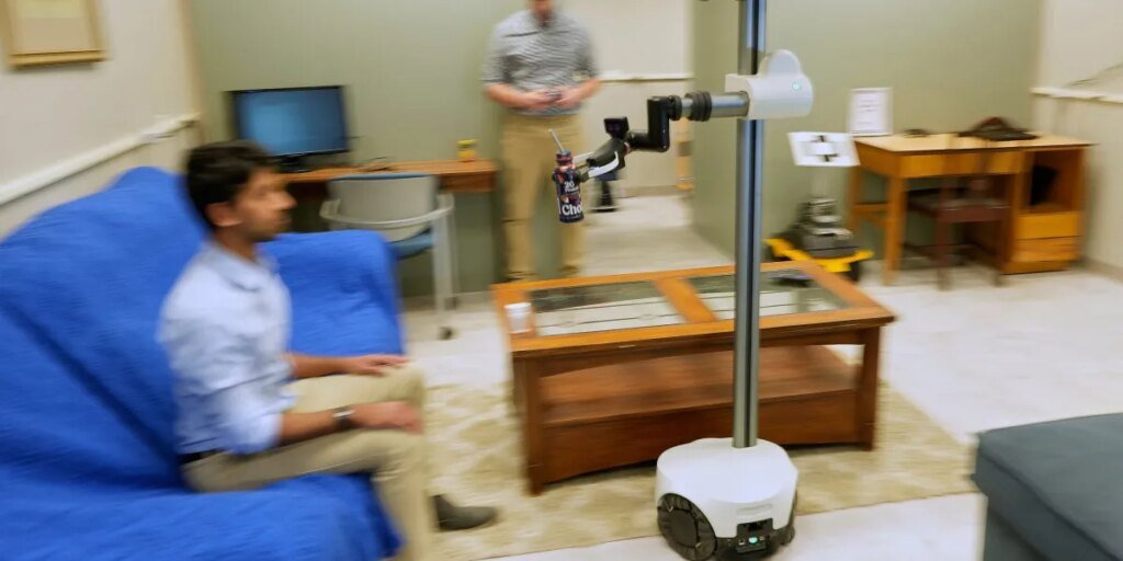 The aged and injured are utilizing robots as house care assist to assist them get round their house