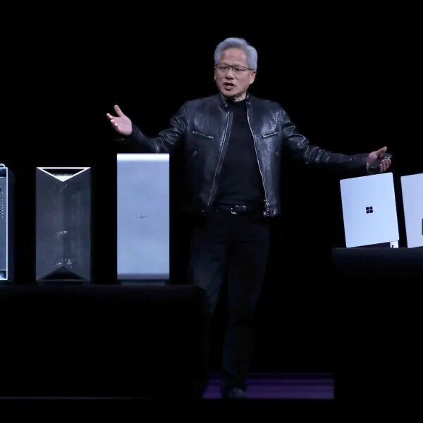 Jensen Huang says Nvidia is ‘reinventing the non-public laptop’ because it unveils…