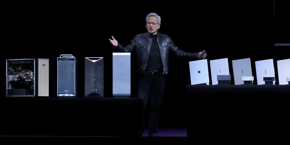 Jensen Huang says Nvidia is ‘reinventing the non-public laptop’ because it unveils new highly effective AI chips