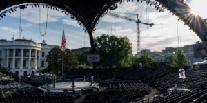 Real star of the White House UFC combat will be the Claw: a behemoth cage constructed for the Octagon