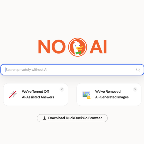 DuckDuckGo makes its ‘no-AI’ search engine simpler to entry as its site&hellip;