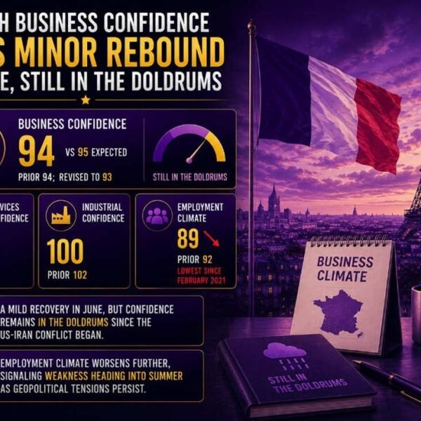 French enterprise local weather see minimal rebound in June as struggles proceed
