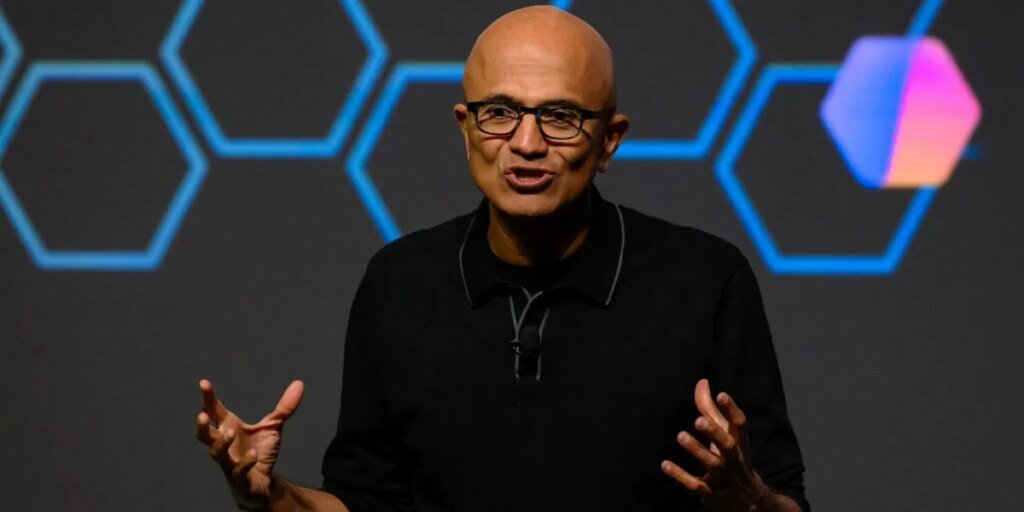 As Microsoft seeks to be AI’s heart of gravity, CEO Satya Nadella makes the case in San Francisco