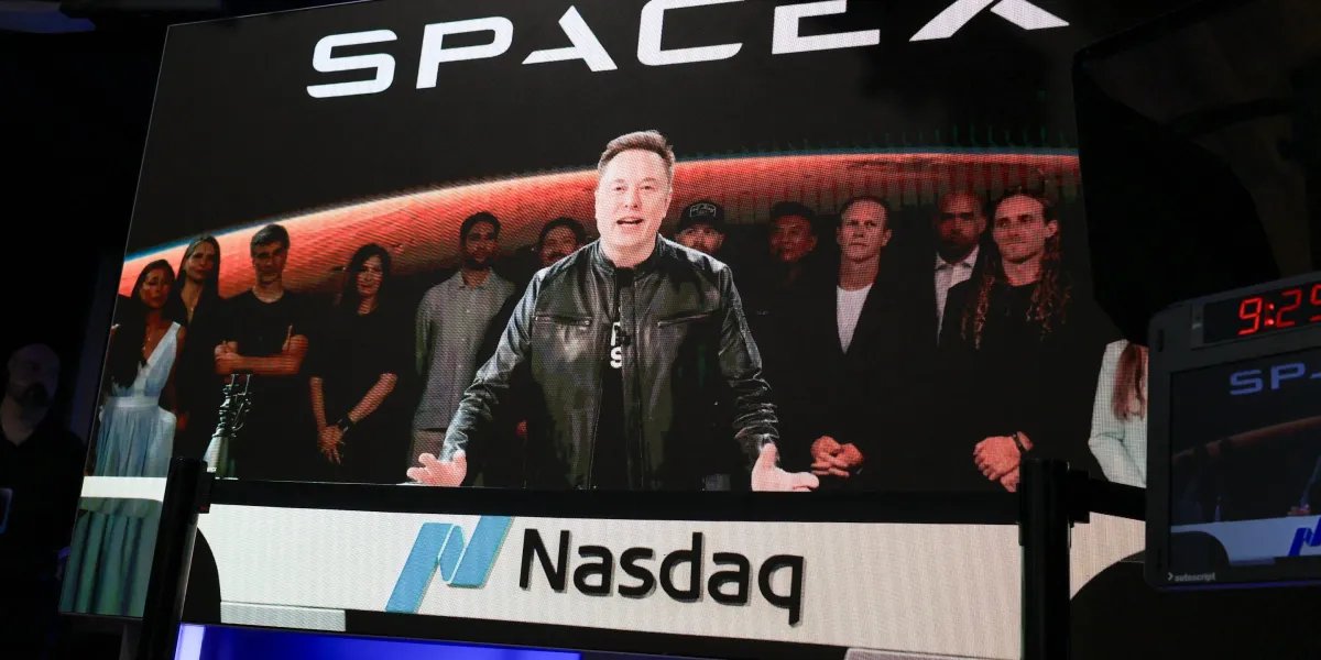 Live updates from SpaceX IPO: valued at $2+ trillion as inventory closes at $161.11 on document first day
