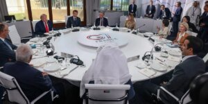 The G7 has some particular lunchtime friends this yr: Sam Altman, Demis Hassabis and Dario Amodei 