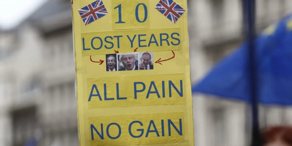 Meet a British businessman who would not remorse his Brexit vote. He says rejoining the EU could be ‘re-boarding the Titanic’ whereas giving up life vests