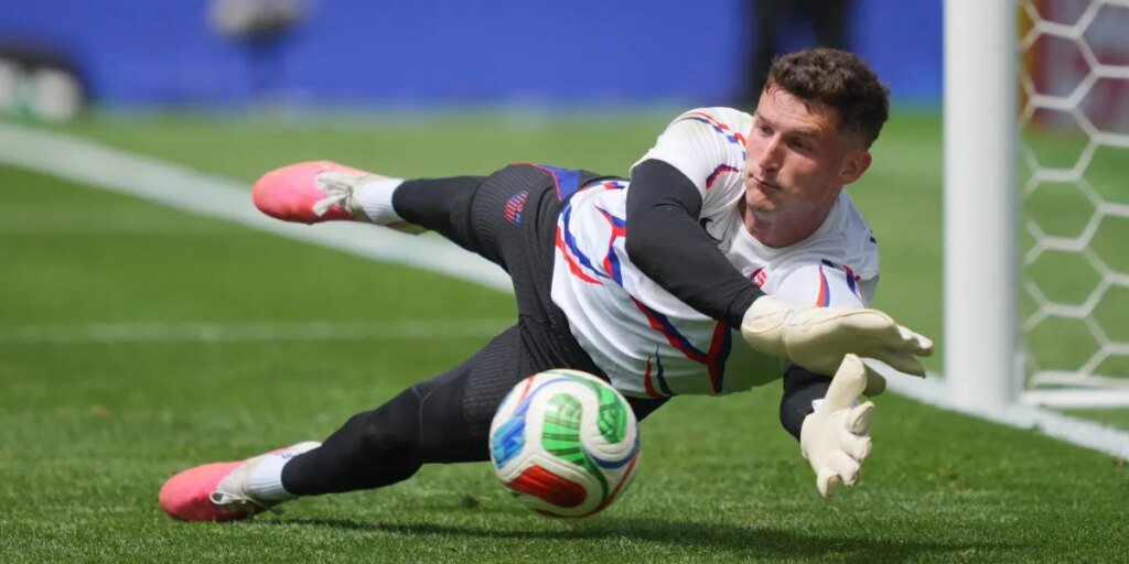 Team USA’s goalkeeper as soon as turned down fame and fortune at Manchester United to check at Harvard