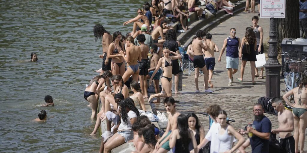 How Paris is utilizing the Seine to attempt to maintain cool in scorching warmth