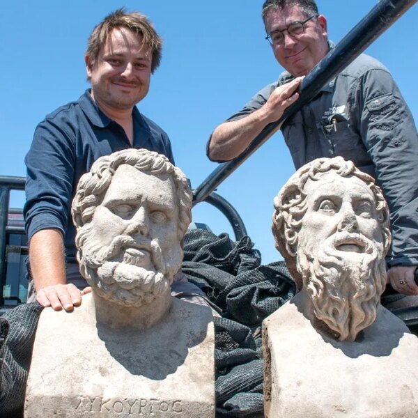 1,700-year-old marble statues found in Israel throughout excavation