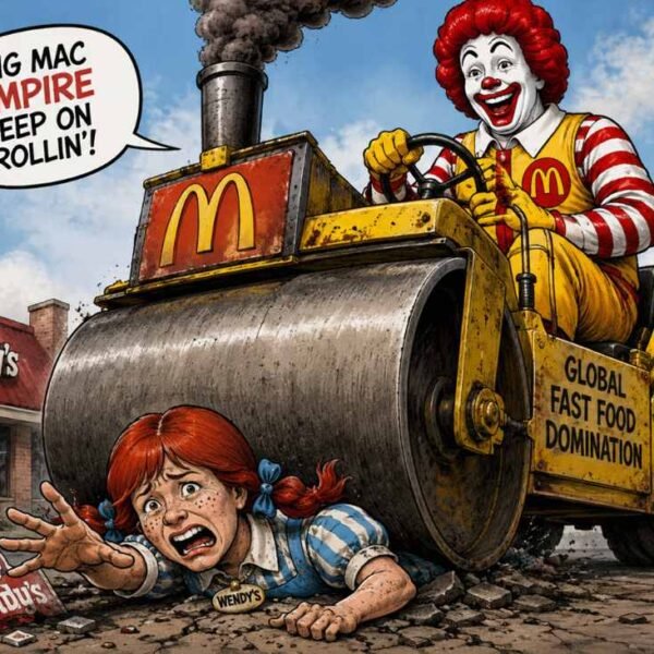 McDonald’s is now price 160x rival Wendy’s