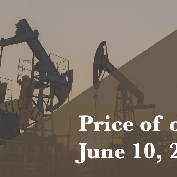 Current worth of oil as of June 10, 2026