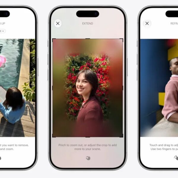 Apple’s Photos app is getting new AI enhancing options
