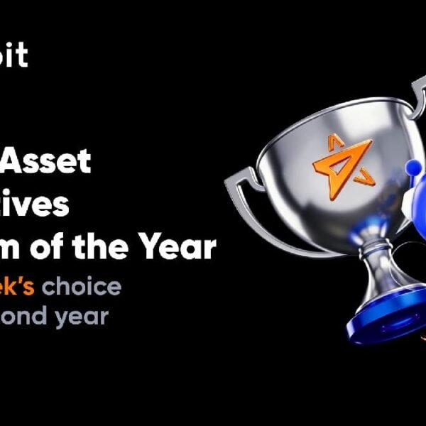 Toobit Takes Hedgeweek’s Top Derivatives Prize for the Second Year Running