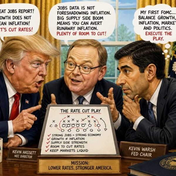 Trump hheers Jobs report. Bond yields rising/ inventory sliding ship warnings