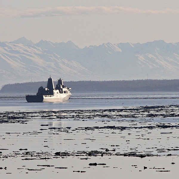 Marine disappears from USS Anchorage, search turns to restoration mission