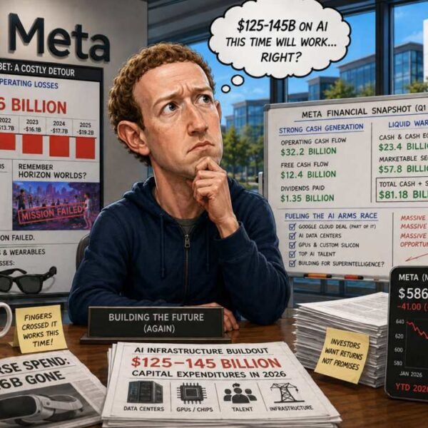 Meta is contemplating elevating tens of billion {dollars} in a inventory providing