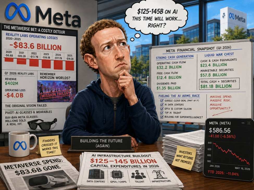 Meta is contemplating elevating tens of billion {dollars} in a inventory providing