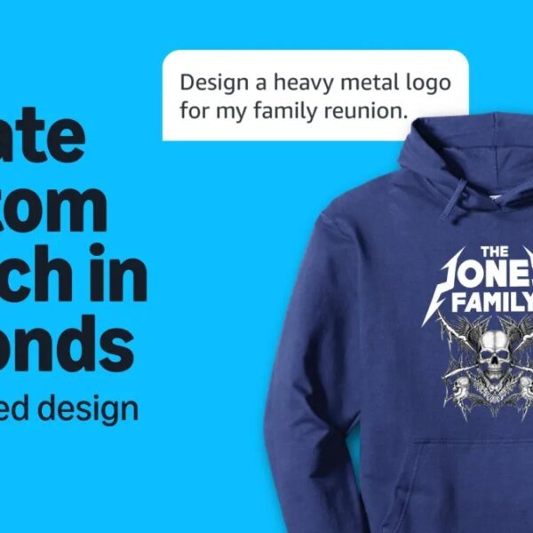 Amazon now enables you to design customized merch utilizing AI