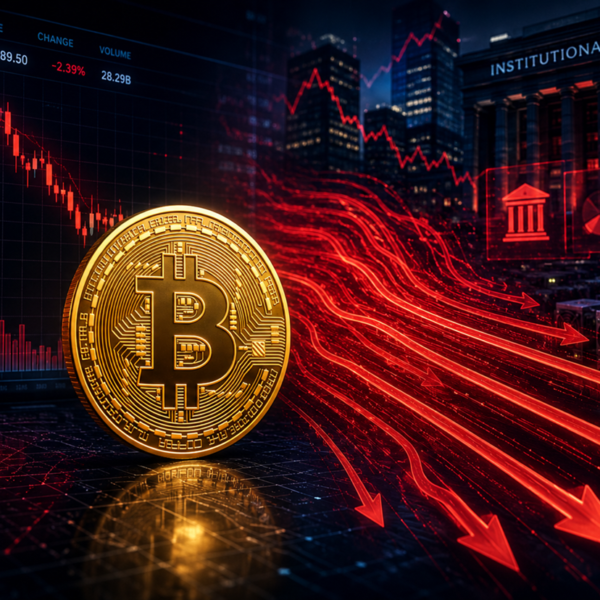 Bitcoin Institutional Selling Exceeds Miner Output By 460%