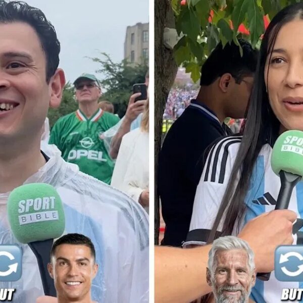 Argentina followers react when requested if they’re fantastic with Cristiano Ronaldo successful&hellip;