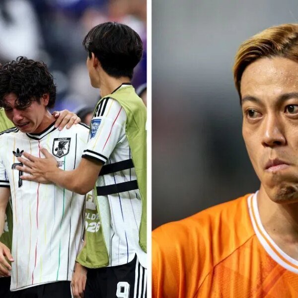 Former Japan FIFA World Cup hero Keisuke Honda reacts with message after&hellip;