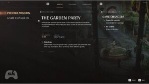 007 First Light Operations Walkthrough: The Garden Party